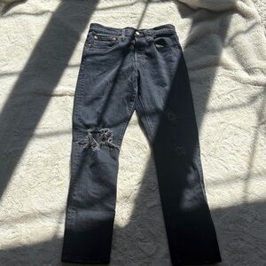 Levi’s High Rise Distressed Jeans – Size W26 L28 | Vintage| Relaxed Straight |‎